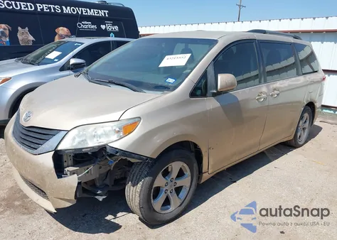 2012 Toyota Sienna Le V6 8 Passenger из США, поврежденный, VIN 5TDKK3DC6CS265791